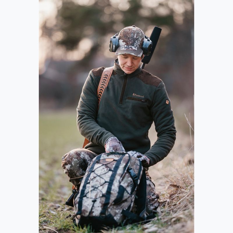 Кофта чоловіча Pinewood Småland Hunters Half Zip h.brown 6