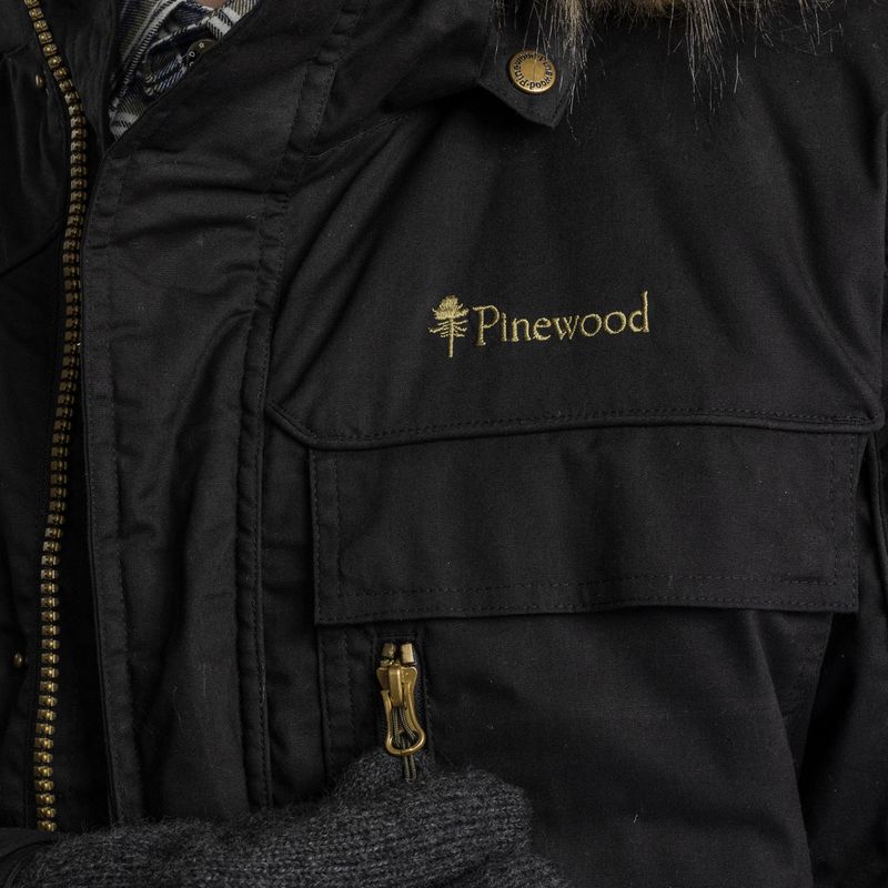 Чоловічий зимовий пуховик Pinewood Finnveden Winter Parka чорний 4