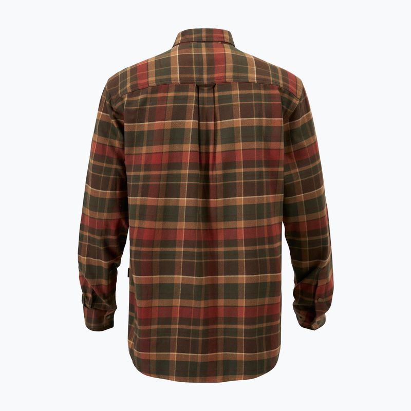 Сорочка чоловіча Pinewood Prestwick Exclusive d.green/terracotta 8