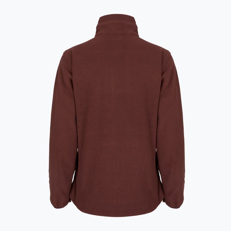 Кофта трекінгова жіноча Pinewood Finnveden Fleece earth plum 2