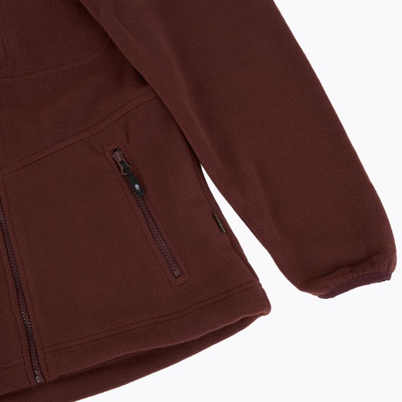 Кофта трекінгова жіноча Pinewood Finnveden Fleece earth plum 4