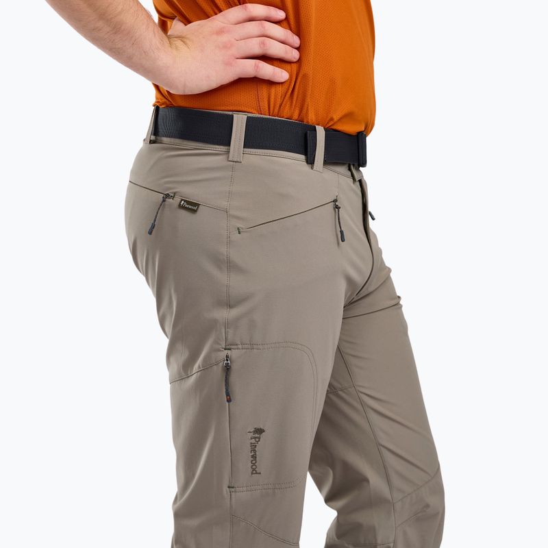 Штани трекінгові чоловічі Pinewood Finnveden Sports Light mole brown 3