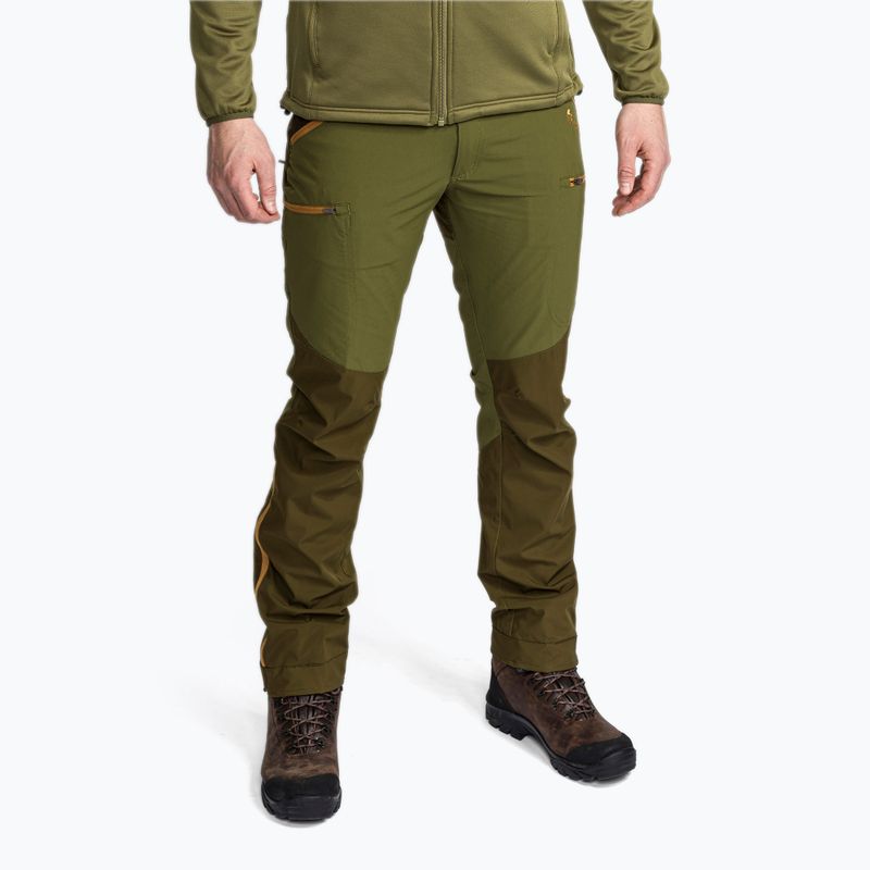 Чоловічі мембранні штани Pinewood Abisko olive green/h.olive