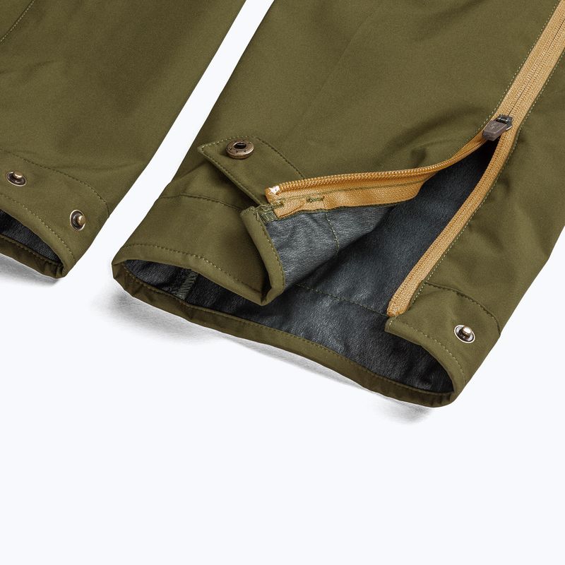 Чоловічі мембранні штани Pinewood Abisko olive green/h.olive 9