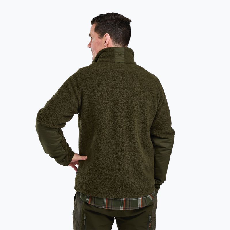 Куртка чоловіча Pinewood Pile Fleece moss green 2