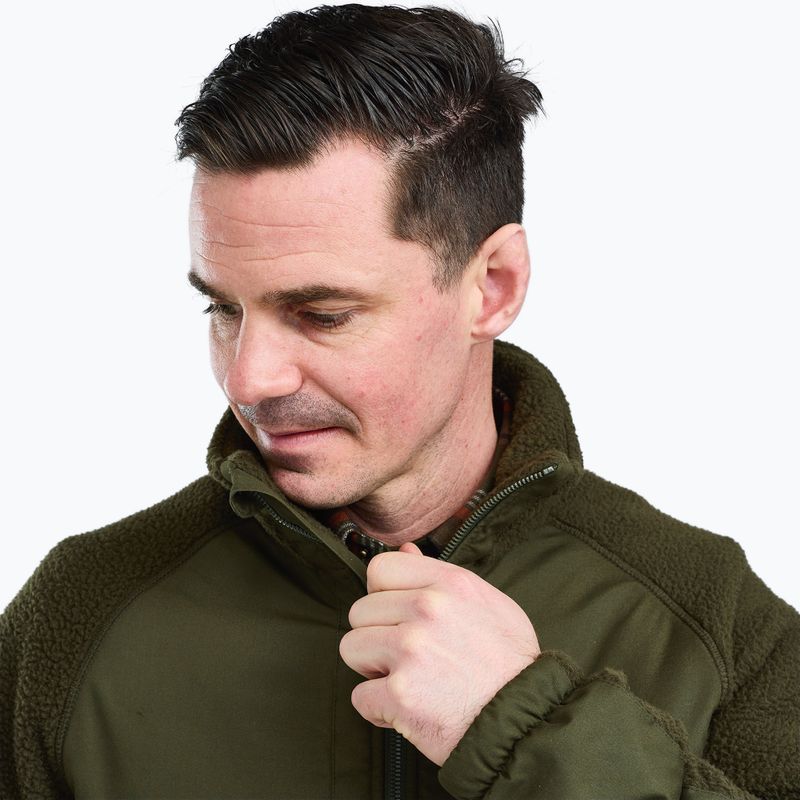 Куртка чоловіча Pinewood Pile Fleece moss green 3