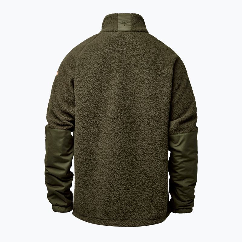Куртка чоловіча Pinewood Pile Fleece moss green 7