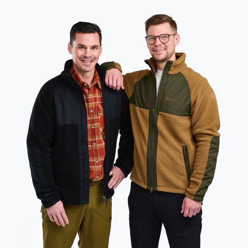 Куртка чоловіча Pinewood Pile Fleece black 6