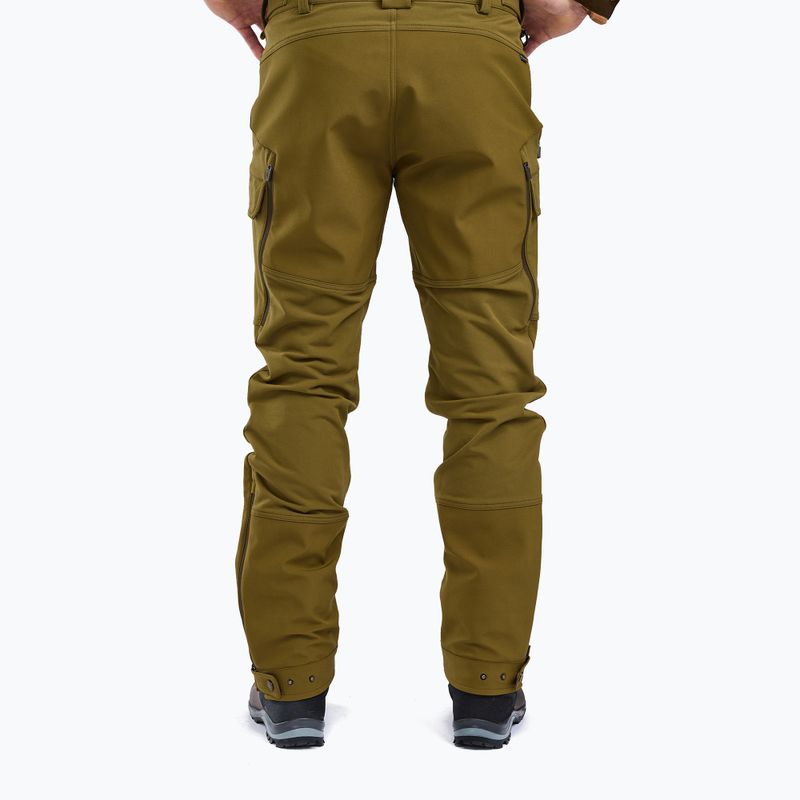 Штани трекінгові чоловічі Pinewood Furudal Hunters Hybrid Stretch olive green 2