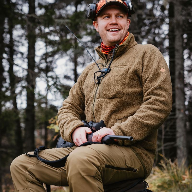 Штани трекінгові чоловічі Pinewood Furudal Hunters Hybrid Stretch olive green 9