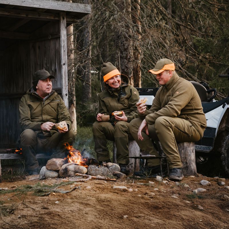 Штани трекінгові чоловічі Pinewood Furudal Hunters Hybrid Stretch olive green 10