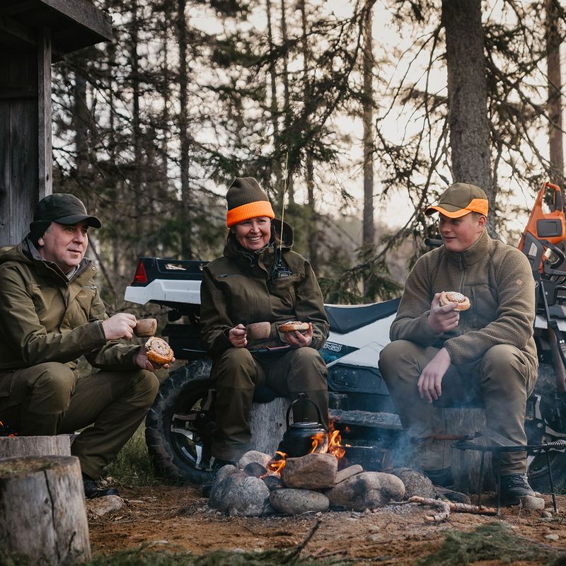 Штани трекінгові чоловічі Pinewood Furudal Hunters Hybrid Stretch olive green 13