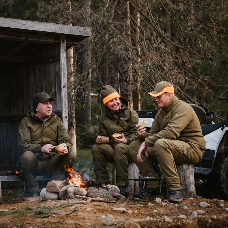 Штани трекінгові чоловічі Pinewood Furudal Hunters Hybrid Stretch olive green 14