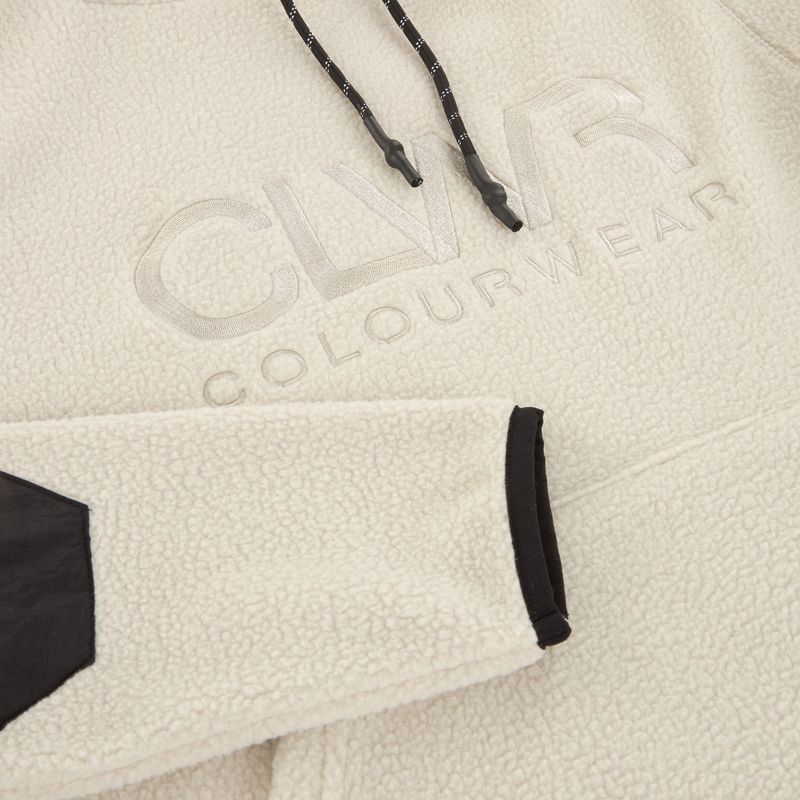 Кофта жіноча Colourwear Teddy Hood 2.0 light beige 3