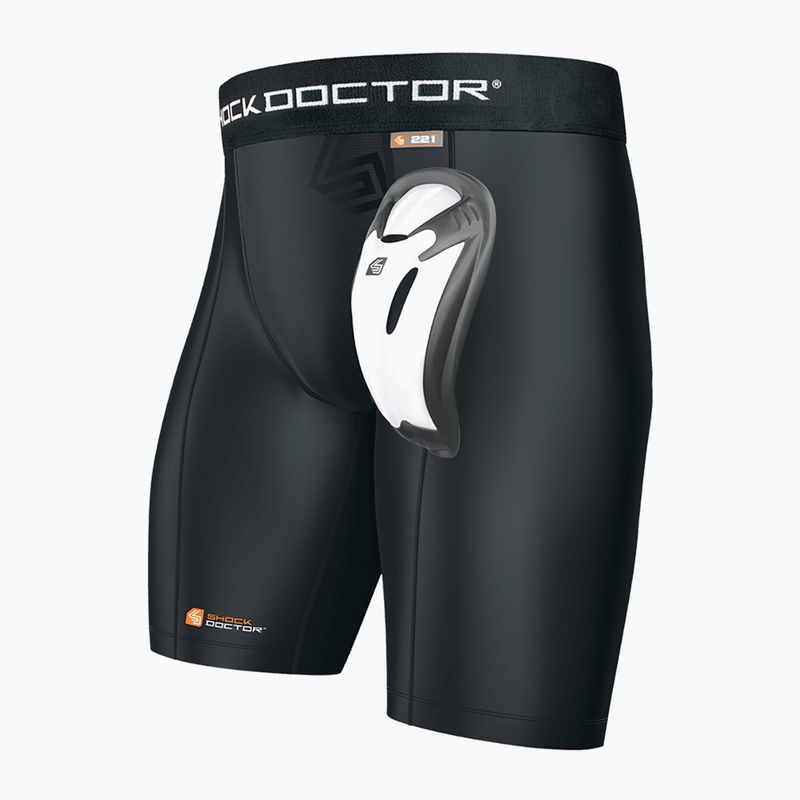 Шорти компресійні чоловічі Shock Doctor Core Compression Short чорні SHO31