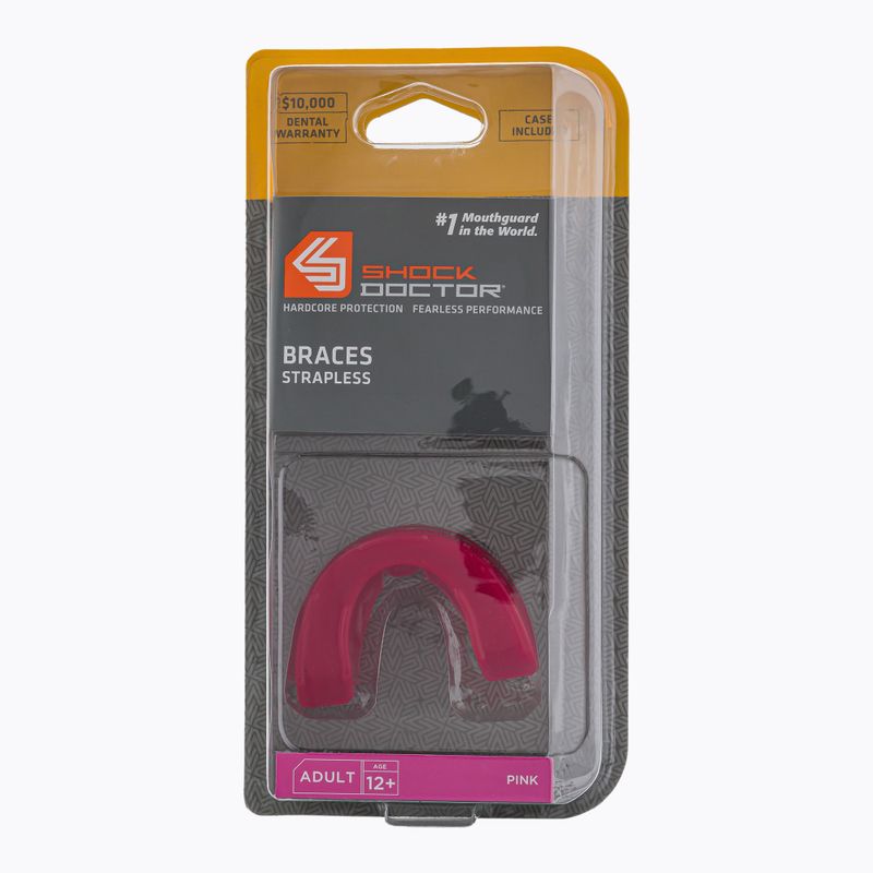 Капа Shock Doctor Braces рожева SHO45