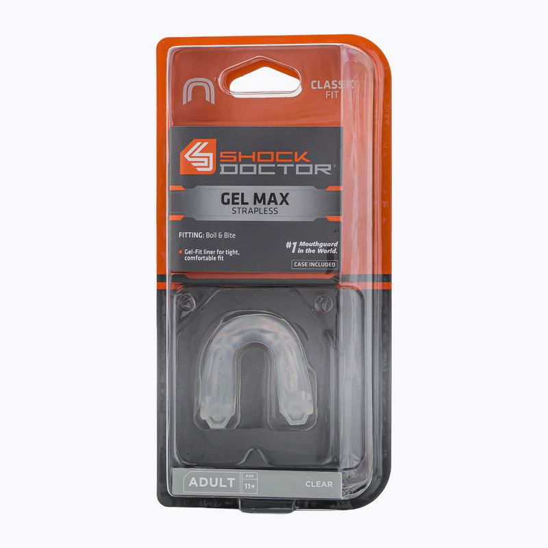 Капа Shock Doctor Gel Max прозора SHO567