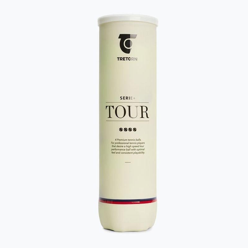 Тенісні м'ячі Tretorn Serie+ Tour 4 шт. 3