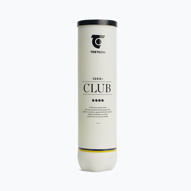 М'ячі тенісні Tretorn Serie+ Club 4 шт. жовті 3T015 473605