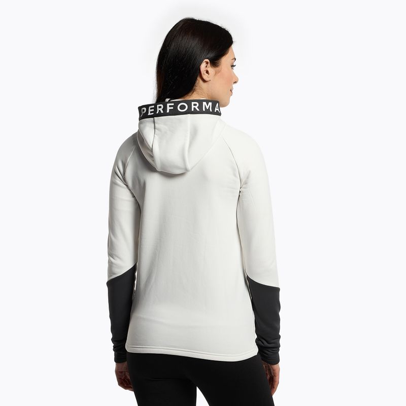 Кофта лижна жіноча Peak Performance Rider Zip Hood біла G77089070 3