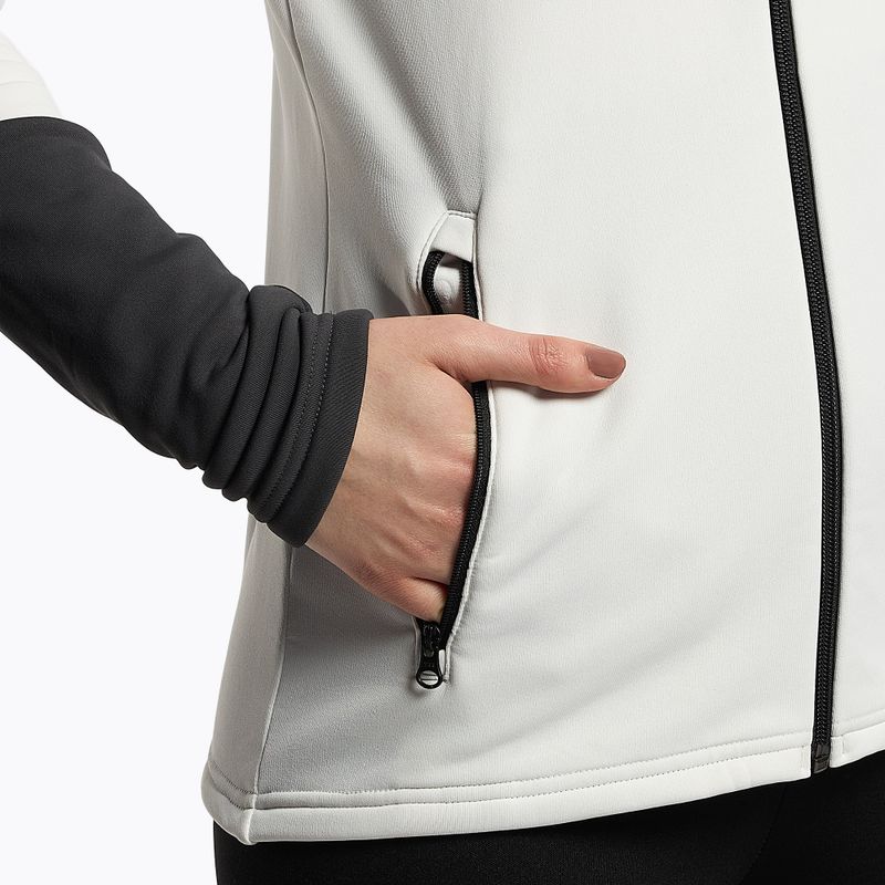 Кофта лижна жіноча Peak Performance Rider Zip Hood біла G77089070 6