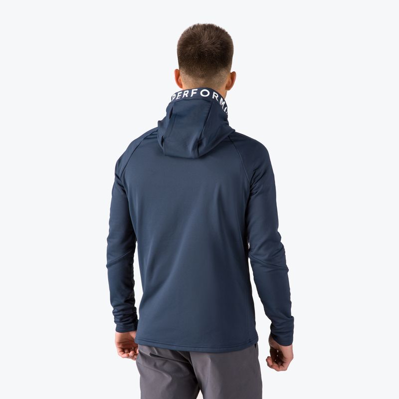 Кофта трекінгова чоловіча Peak Performance Rider Zip Hood синя G77244020 3