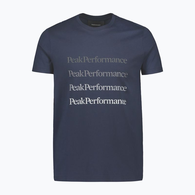 Футболка трекінгова чоловіча Peak Performance Ground Tee синя G77284030 5