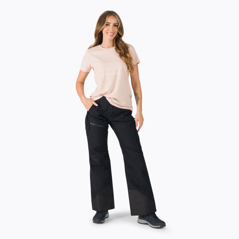 Футболка трекінгова жіноча Peak Performance Ground Tee рожева G77286130 2