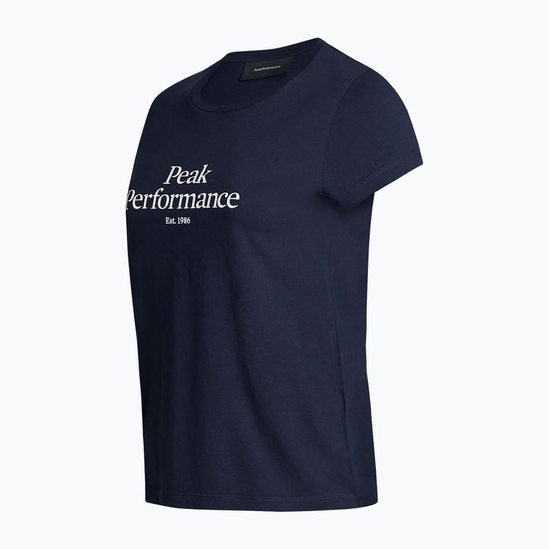 Футболка трекінгова жіноча Peak Performance Original Tee синя G77280020 7