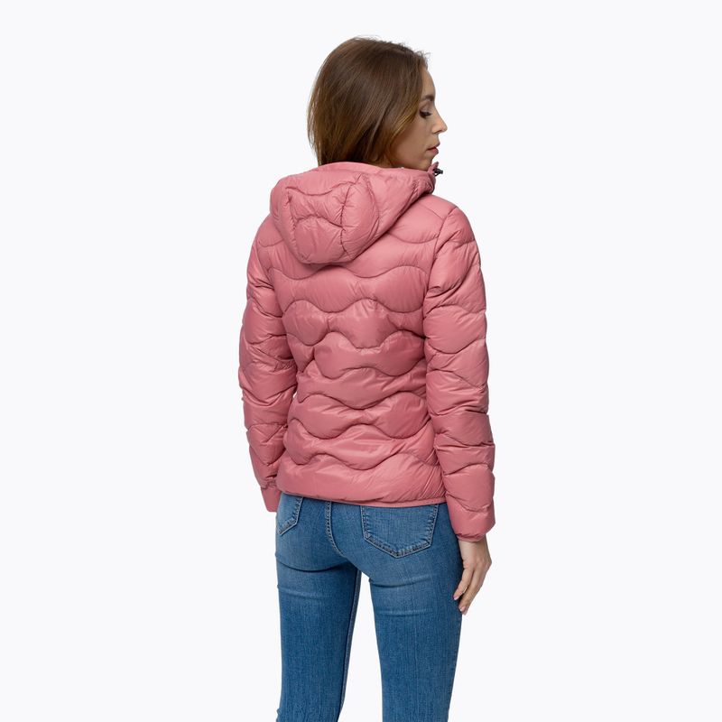 Пуховик жіночий Peak Performance Helium Down Hood рожева G77238030 3
