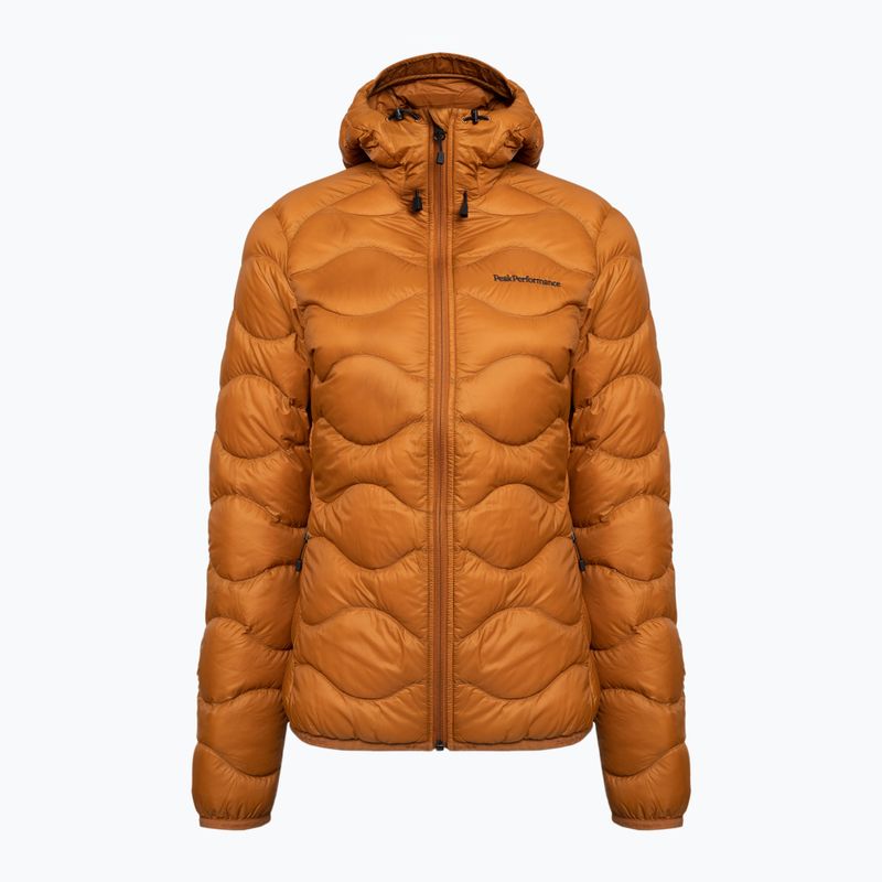 Пуховик жіночий Peak Performance Helium Down Hood коричневий G77852170
