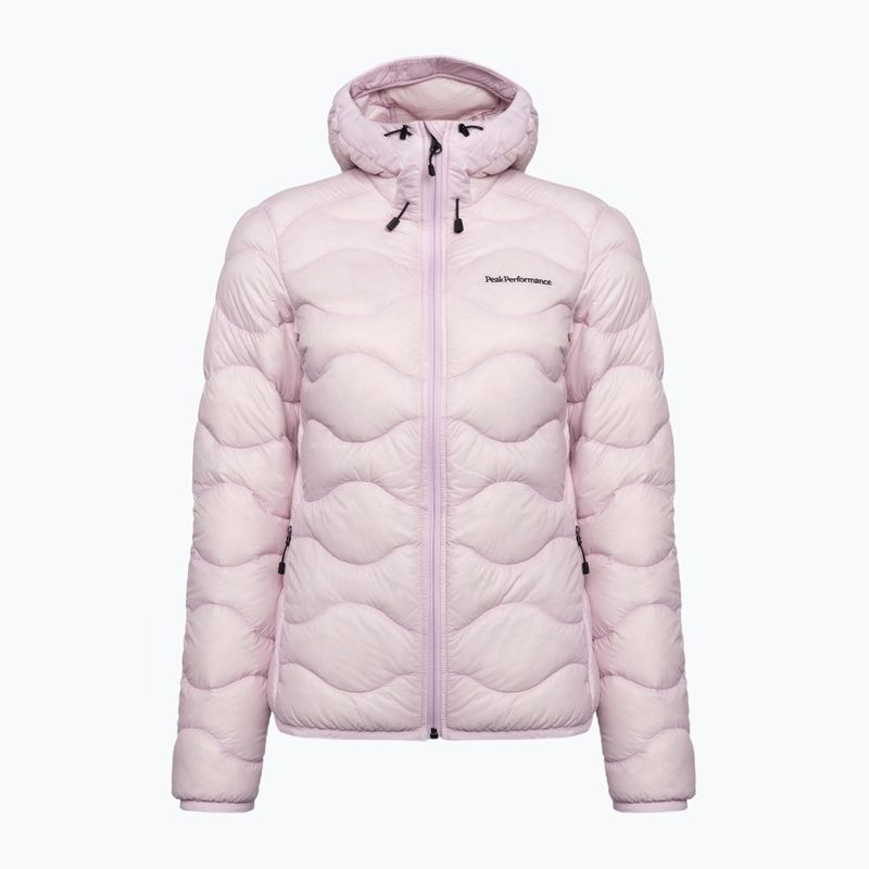 Пуховик жіночий Peak Performance Helium Down Hood рожевий G77852140