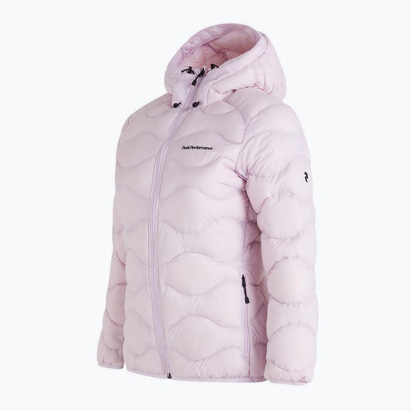 Пуховик жіночий Peak Performance Helium Down Hood рожевий G77852140 7