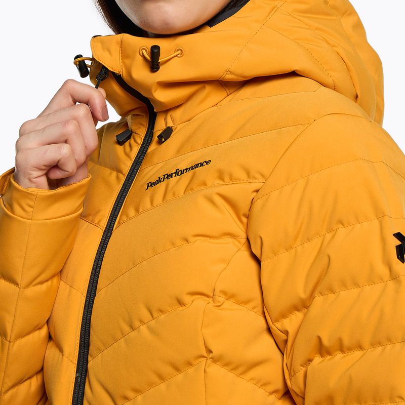 Куртка лижна жіноча Peak Performance Frost Ski жовта G78024070 5
