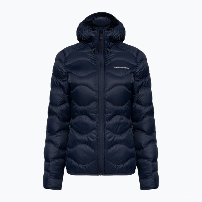 Пуховик жіночий Peak Performance Helium Down Hood синій G77852010