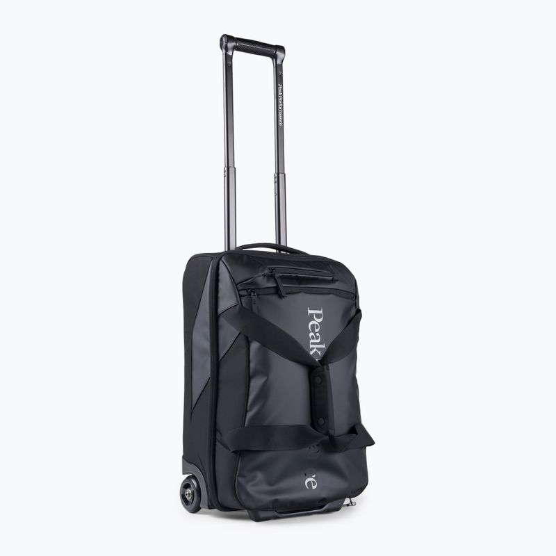 Сумка туристична Peak Performance Vertical Cabin Trolley чорна G77934020 2