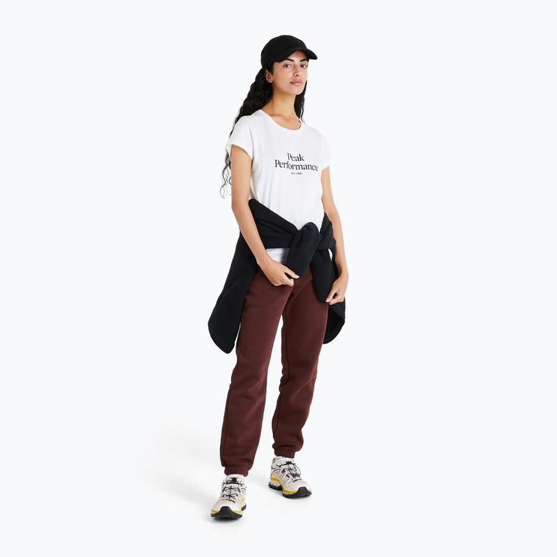 Футболка трекінгова жіноча Peak Performance Original Tee біла G77700320 2
