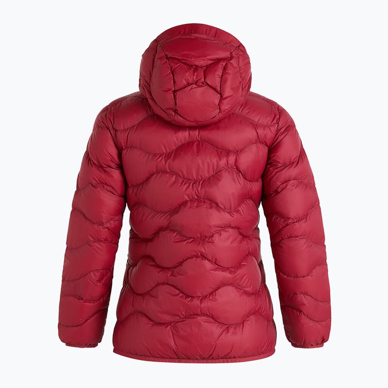 Пуховик жіночий Peak Performance Helium Down Hood бордовий G77852150 2
