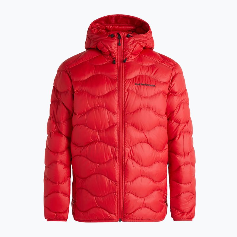 Пуховик чоловічий Peak Performance Helium Down Hood червоний G77849160