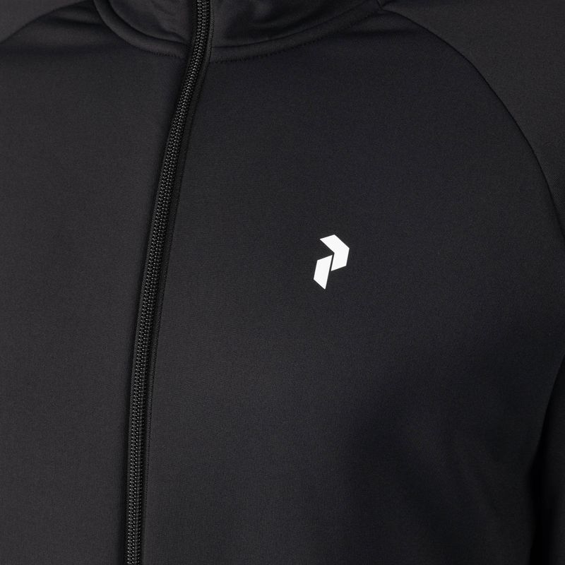 Кофта трекінгова чоловіча Peak Performance Rider Zip Hood чорна G78833040 3