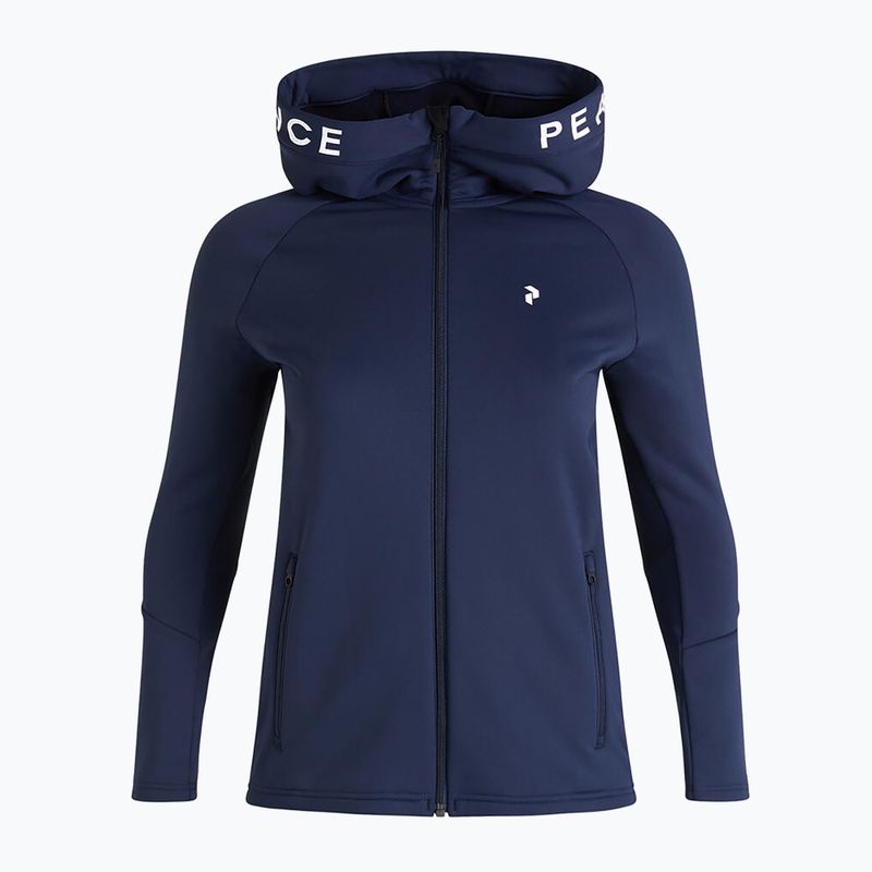 Кофта трекінгова жіноча Peak Performance Rider Zip Hood синя G78834010