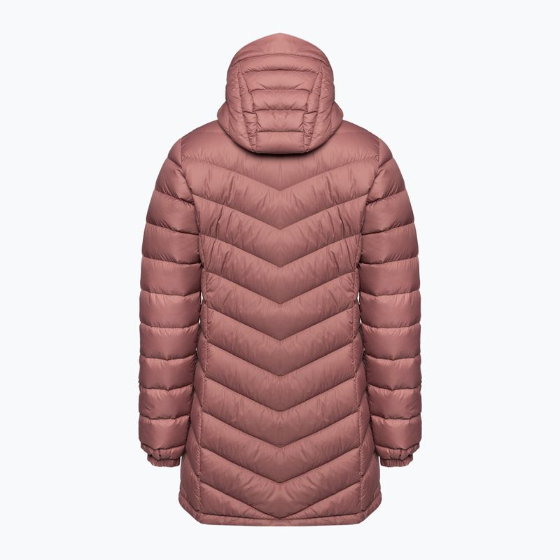 Пуховик жіночий Peak Performance Frost Down Parka коричневий G77895060 2