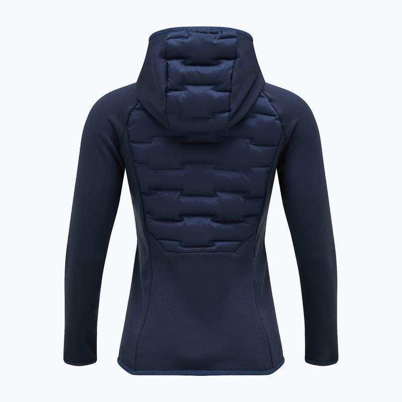 Гібридна куртка жіноча Peak Performance Argon Hybrid Hood blue shadow 2