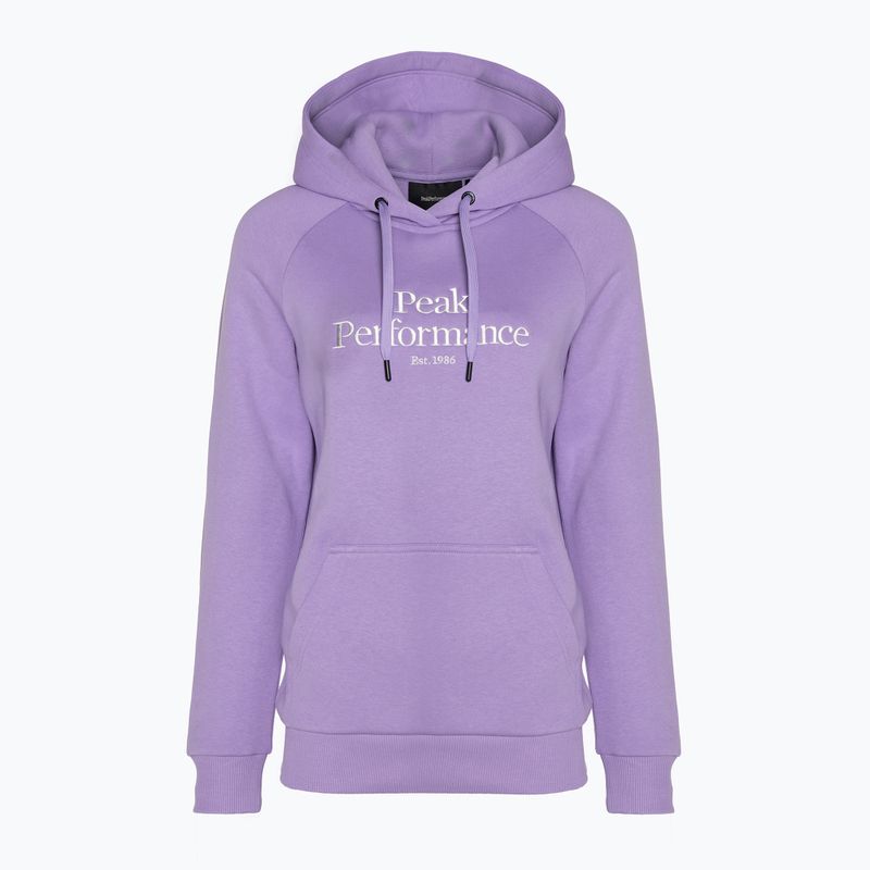 Кофта жіноча Peak Performance Original Hood bougainvillea