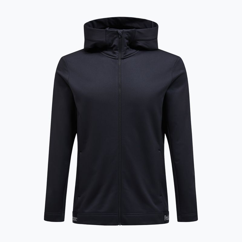 Кофта трекінгова чоловіча Peak Performance Rider Tech Zip Hood black