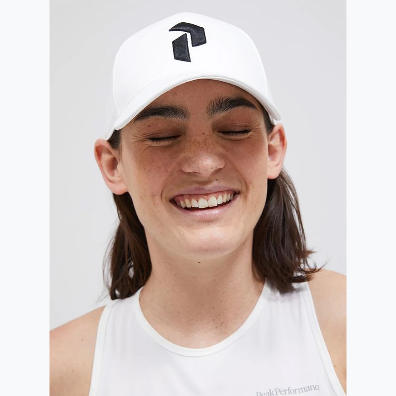 Бейсболка Peak Performance Retro Cap white 2