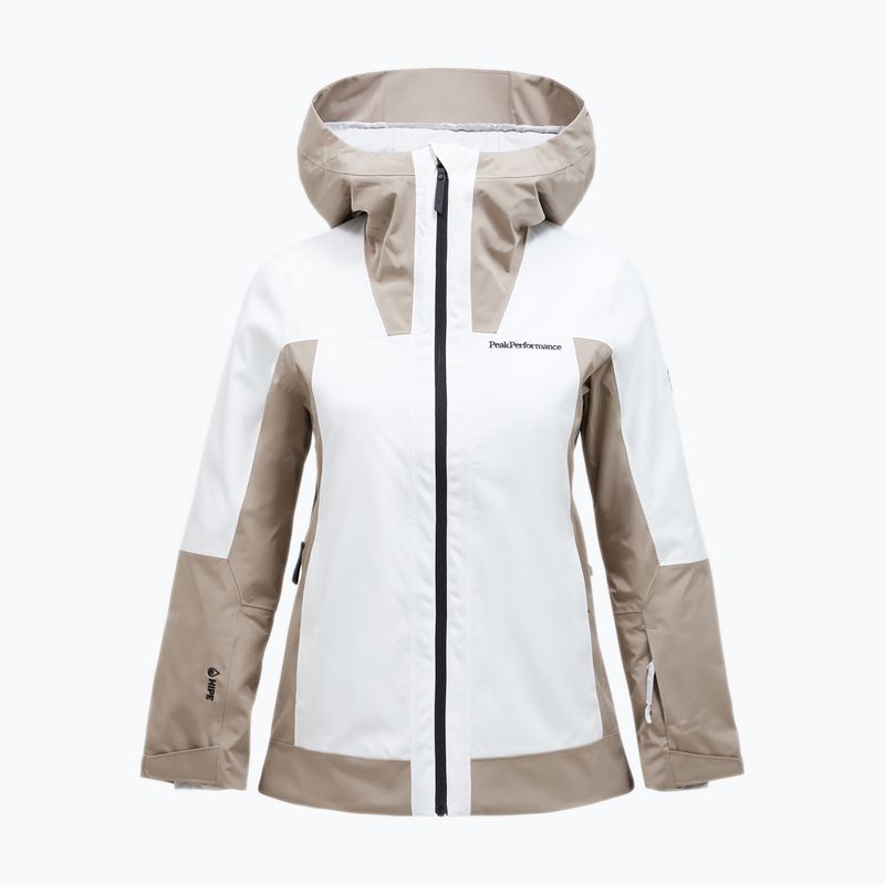 Жіноча гірськолижна куртка Peak Performance Rider Tech Insulated off white