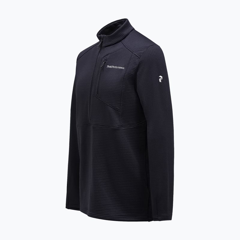 Кофта флісова чоловіча Peak Performance Trail Polartec Power Grid Half Zip black 6