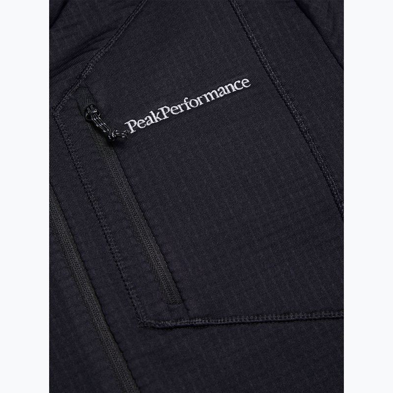 Кофта флісова чоловіча Peak Performance Trail Polartec Power Grid Half Zip black 7