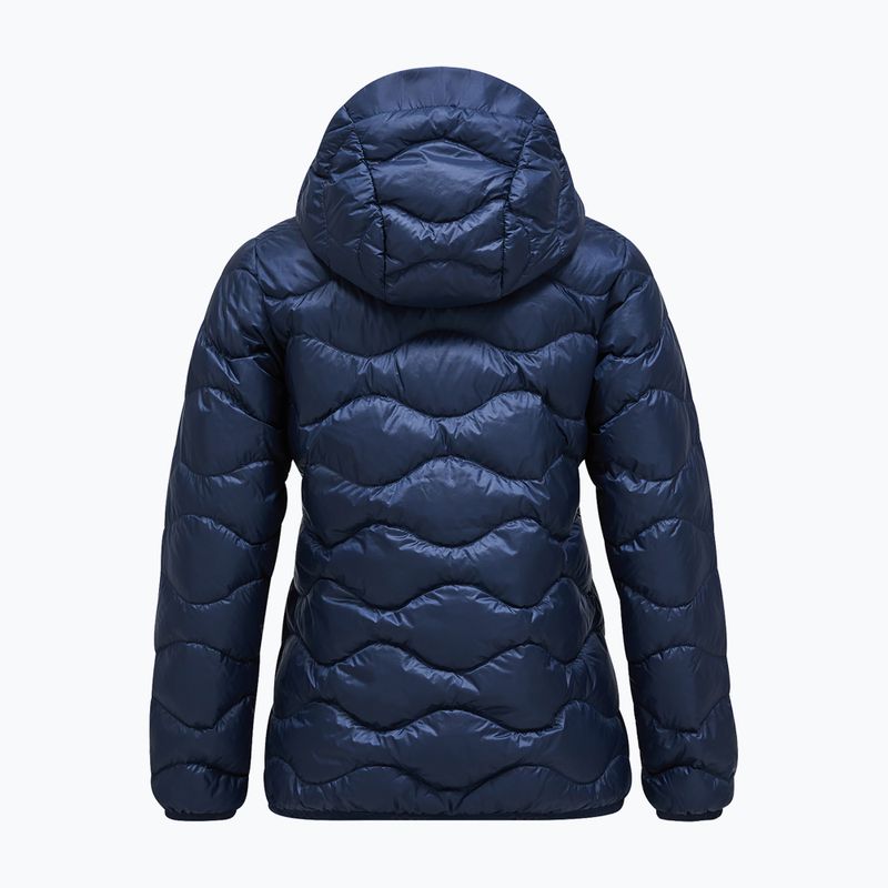 Пуховик жіночий Peak Performance Helium Down Hood blue shadow 5
